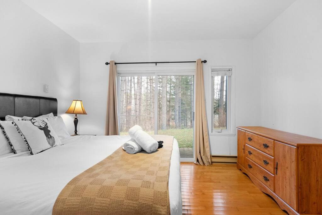 Le Champetre Tremblant 2Bdrs Condo W Fireplace Mont-Tremblant Exterior photo