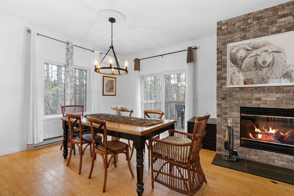 Le Champetre Tremblant 2Bdrs Condo W Fireplace Mont-Tremblant Exterior photo